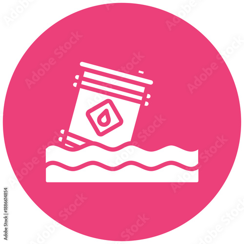 Oil Pollution Icon
