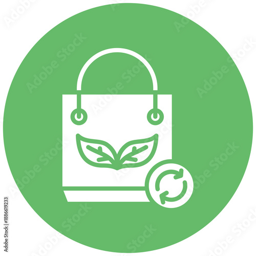 Eco Tote Bag Icon