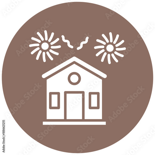 Home Fireworks Icon