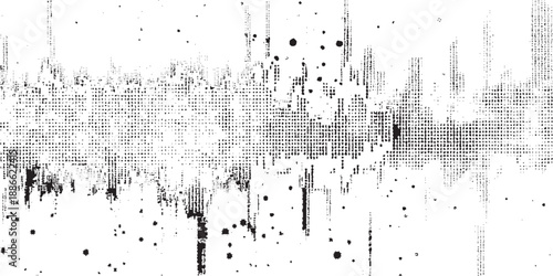 Subtle halftone dots vector texture overlay vector illustration