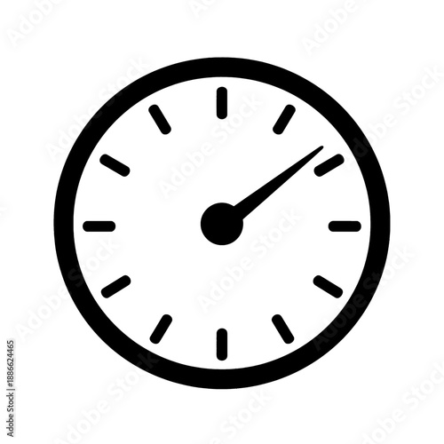 Speedometer gauge vector icon.