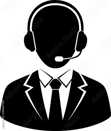 Customer service representative Vector