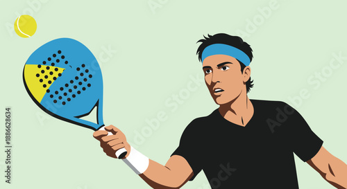 young man with a shovel