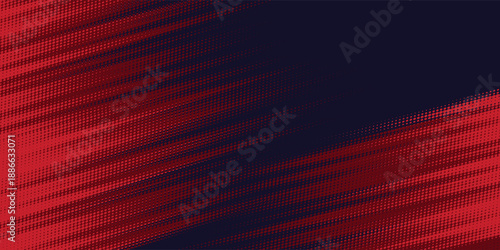 Abstract glowing wave lines on dark blue background. Dynamic wave pattern. Modern flowing wavy lines. Futuristic technology concept. Suit for banner, poster, cover, brochure, flyer, website