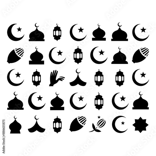 Silhouette of a Person Playing a Guitar on a White Background music