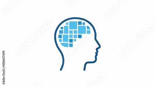 Blue Brain Human Head Profile.