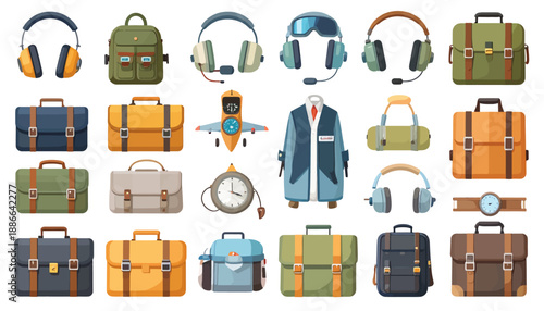 Travel Accessories and Luggage Collection.
