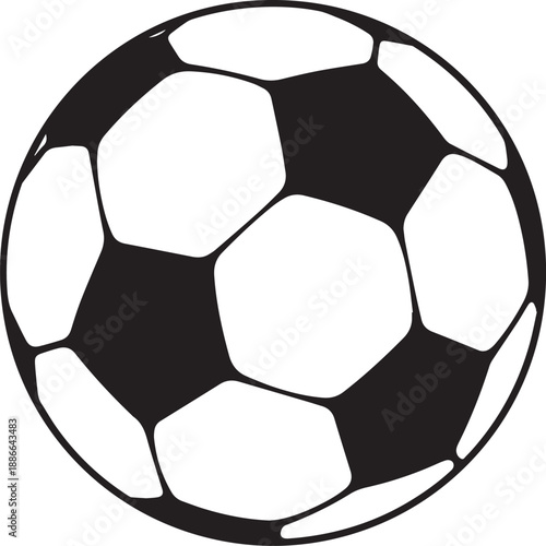 football isolated soccer ball on transparent background vector