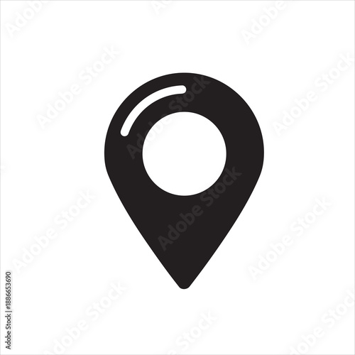 vector map pointer icon