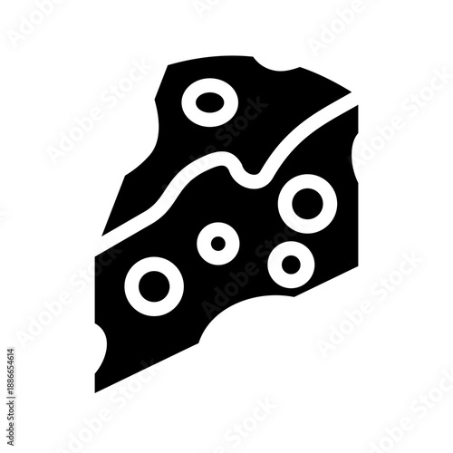 cheese pizza icon design illustration simple