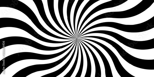 Vector sunray stripe background. Light sunburst glowing background. Sunburst pattern summer social banner. vector illustration pattern beam rays. Spiral radial striped backdrop design.