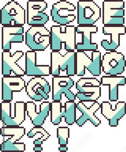 Retro Pixel Art Icon Set: Cafe and Stationery Collection for Game Assets and Digital Stickers