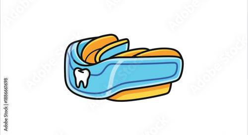 Dental Aligner Tray for Orthodontic Treatment.