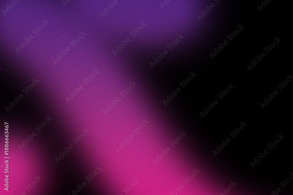 Obraz premium Dark Purple Pink Grainy Abstract Background With Soft Blur Gradient