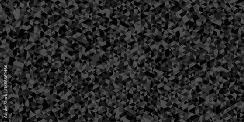 Abstract geometric wall tile and metal cube background triangle wallpaper. Seamless geometric pattern low polygon backdrop background. Gray diamond overlap polygonal background.