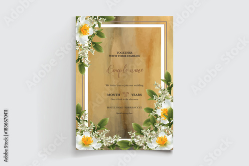 Save the date wedding invitation templates