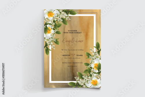 Save the date wedding invitation templates