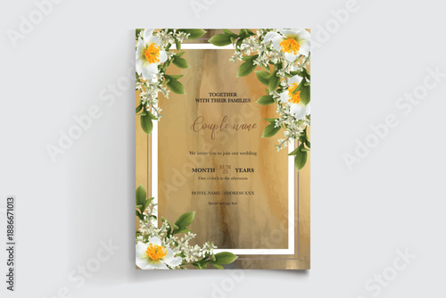 Save the date wedding invitation templates