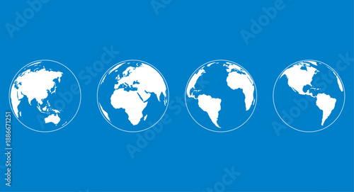 pianeta terra, emisferi, mondo, rotazione pianeta, fusi orari