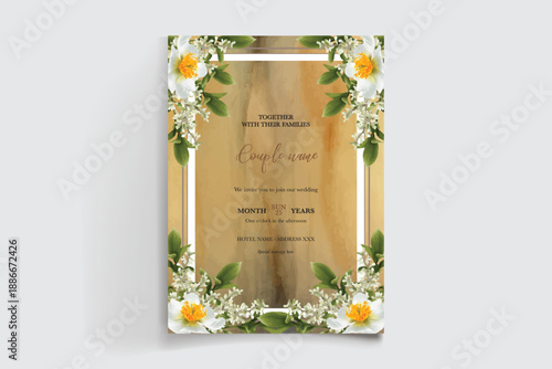 Save the date wedding invitation templates