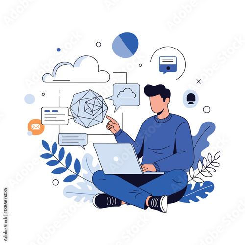 Mastering SEO with Vector Illustrations