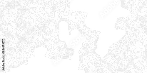 Contour abstract map relief land outline. Topographic map patterns. White wave paper curved reliefs abstract background. Background of the topography map. Abstract pattern with lines.