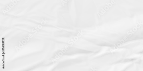 White crumpled paper texture . White wrinkled paper texture. White paper texture . White crumpled and top view textures can be used for background of text or any contents .