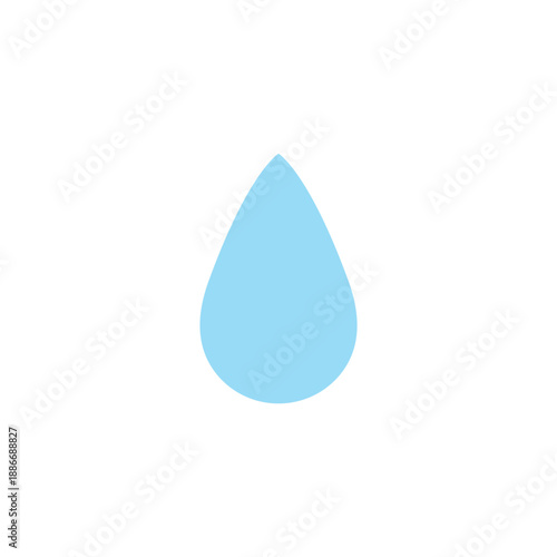 water droplets sweating sweat splash drop liquid emoji symbol sign icon vector illustration isolated flat
