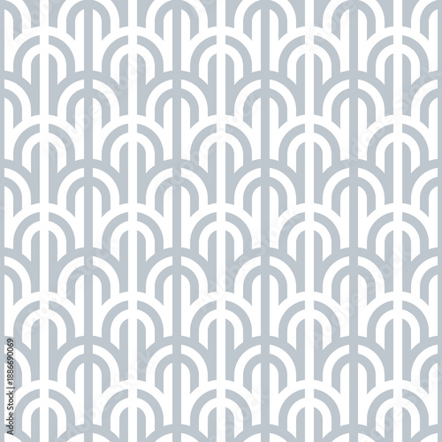 Vector seamless texture. Modern geometric background with intersecting stripes.