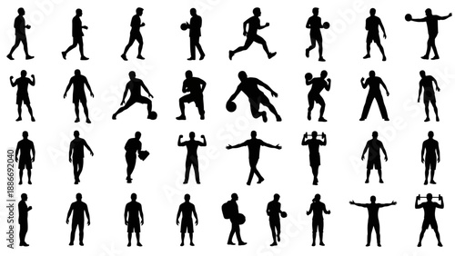 Paper airplanes flying in dark sky night scene minimalist vector illustration