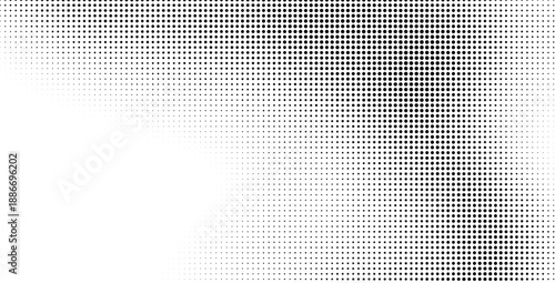 Halftone pattern with gradient effect