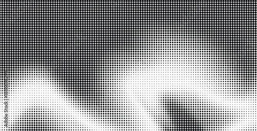 Halftone pattern with gradient effect