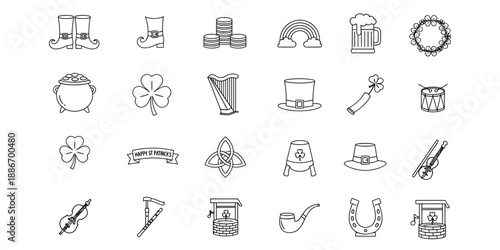 Alphabetical illustration of various objects