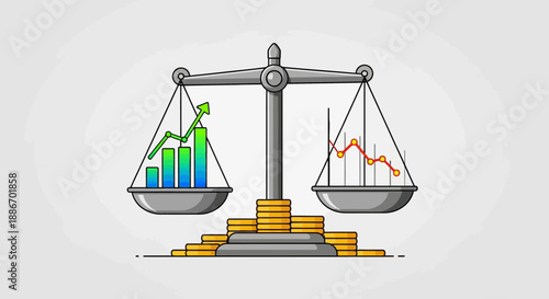 Balance Scale with Graphs.