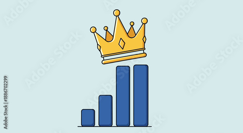 Crown on Bar Graph.