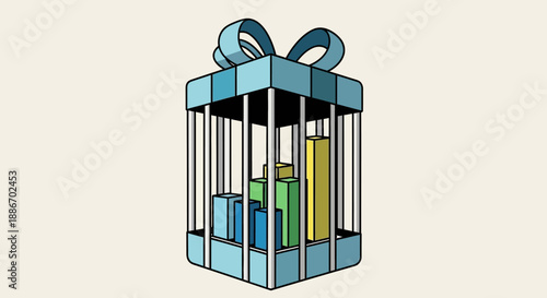 Gift Box with Books.