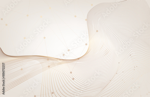 3D Abstract Mesh Background with Circles, Lines and Shapes | EPS10 Design Layout for Your Business.Premium background design with white line pattern (texture) in luxury pastel colour.