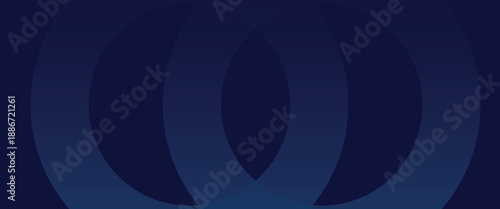 Abstract blue glowing geometric lines on dark blue background. Modern shiny blue circle lines pattern. Futuristic technology concept.eps10.