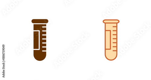 Test Tube Icon Design