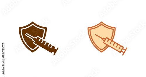 Vaccination Icon Design