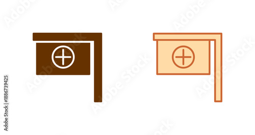 Signboard Icon Design
