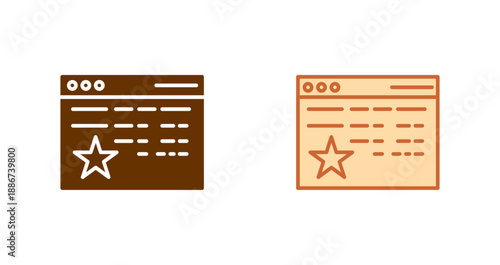 Review Icon Design