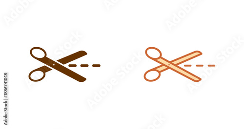 Paper Cutting Icon Design