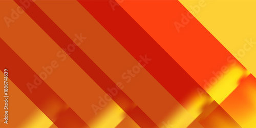 Abstract blurry background, red and yellow. For design. Web banner art