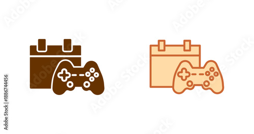 Gaming Events Icon Design