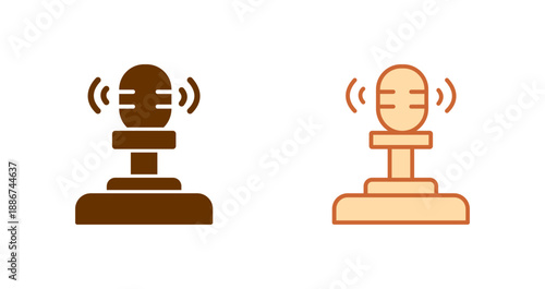 Gaming Microphone Icon Design