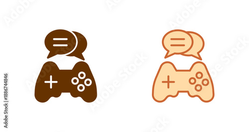Gaming Chat Icon Design