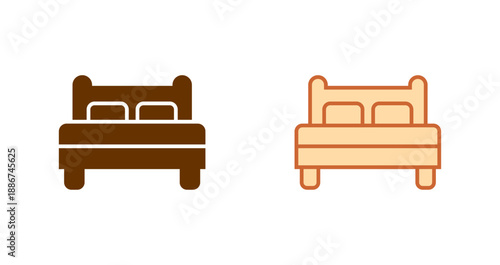 Bed Icon Design