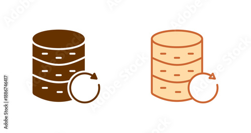 Data Backup Icon Design