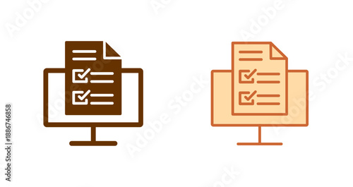 Digital Forms Icon Design